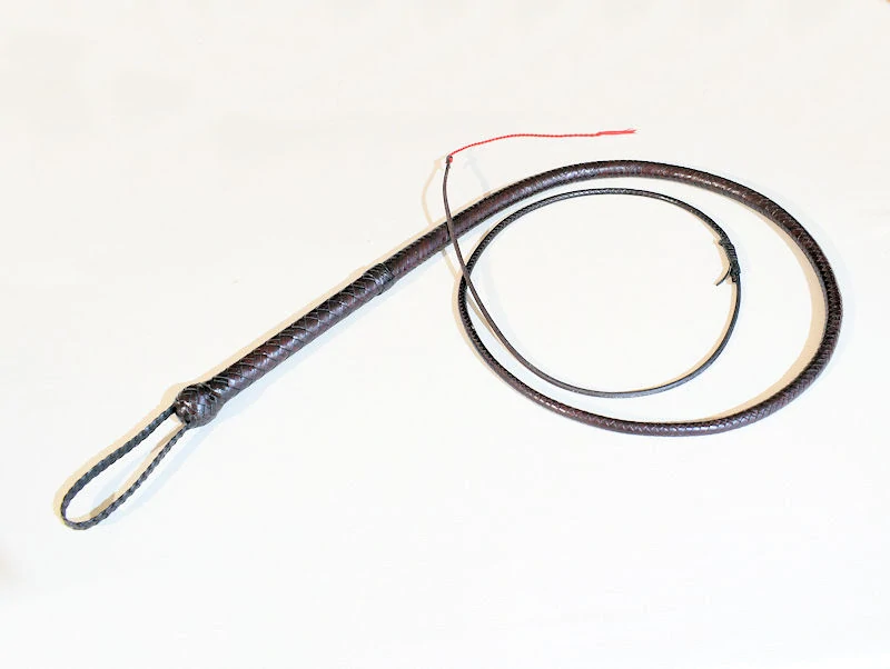 16IJK250_1 Indiana Jones z klokaní kůže délka 2,5 m barva kaštan