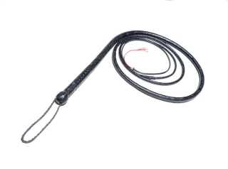 16PHJ400_1 Polohadí bič z jelení kůže v délce 4 m