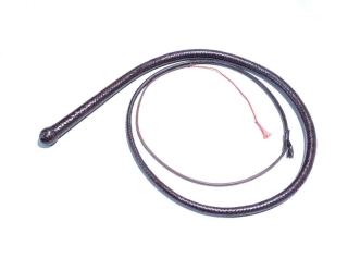 16HBJ270_1 Hadí bič z jelení kůže v délce 2,7 m