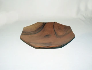 MS6 Miska z ořechu ø 320x45 mm