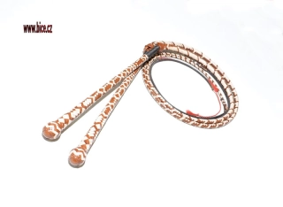 16ADK australský dobytkářský bič z klokaní kůže (stock whip)